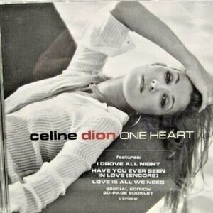 Céline Dion One Heart CD, Mar-2003, Sony Music Distribution (USA))